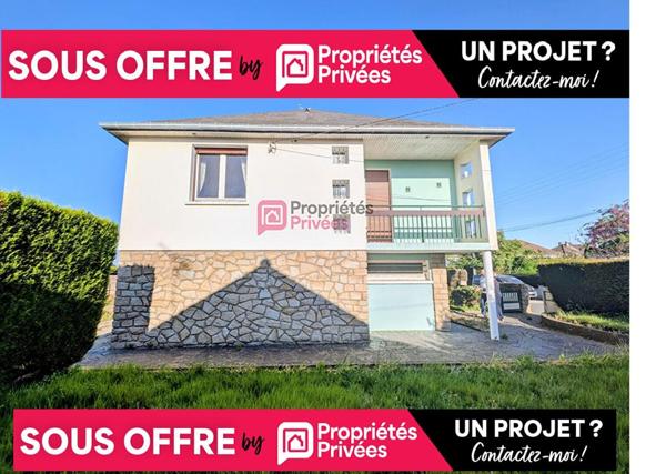 Maison familiale avec balcon, jardin et fort potentiel ? À rénover