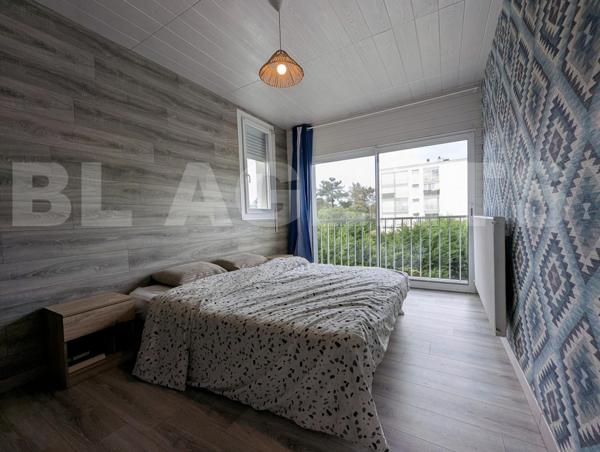 Entre lac et océan, un appartement fonctionnel avec garage box et cave privative