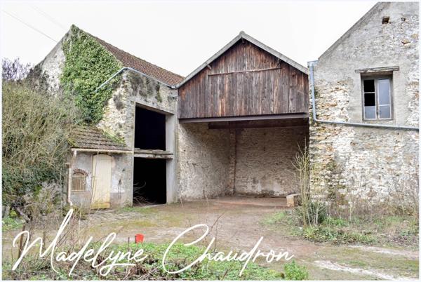 BOURAY-SUR-JUINE – MAISON EN PIERRE À RÉNOVER, BEAU POTENTIEL 4 CHAMBRES