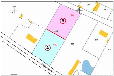 Terrain à vendre 1 555 m² Beauvoir-en-Lyons