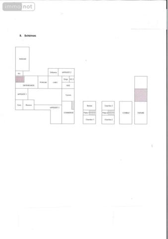 Local mixte (Professionnel/Habitation) à vendre à Gizeux dans l'Indre-et-Loire (37340), ref : 49046/814