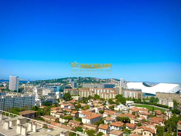 Appartement t3-Vue Mer-65m2-13009 Marseille