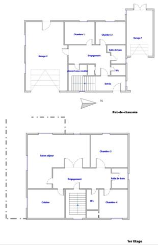 Millau (12100) MAISON TYPE 5 113 M² SUR TERRAIN DE 1529 M²