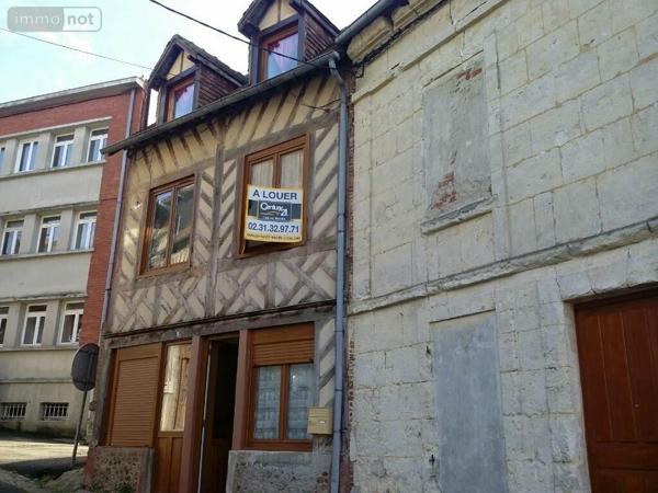 Maison à louer à Orbec dans le Calvados (14290), ref : 14058-L97