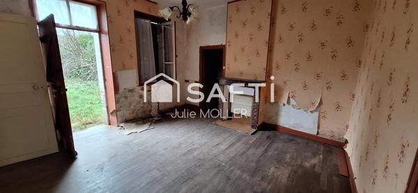 Deux maisons, un grand terrain, un beau projet !