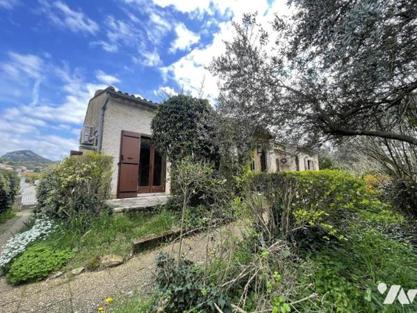 Villa avec piscine et grand terrain arboré
