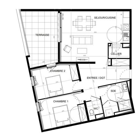 Appartement à vendre 3 pièces 76 m² Baillargues