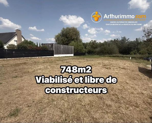 Vente                                                      Terrain
                        
                                         748 m2                     à Bourgbarré