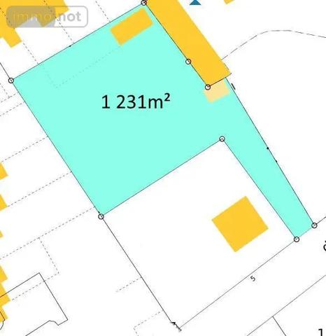 Achat - Terrain à bâtir | Terrain à bâtir Mulsanne 72230 1231 m 2