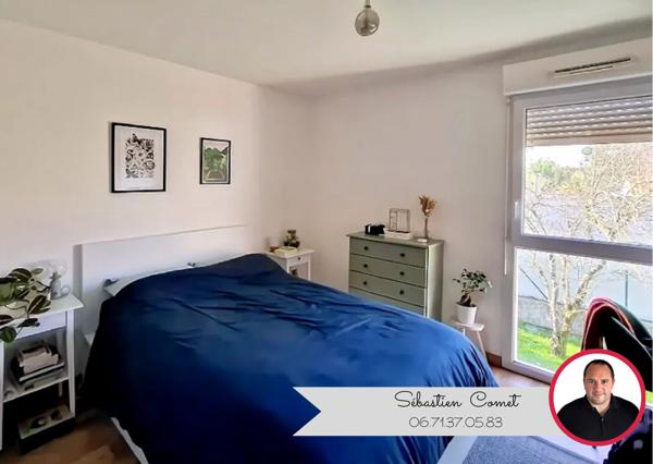 Appartement lumineux 41m² 1 chambre Saint Sébastien Sur Loire