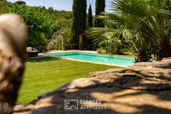 Propriété de charme, magnanerie et ancienne bergerie au coeur des Maures