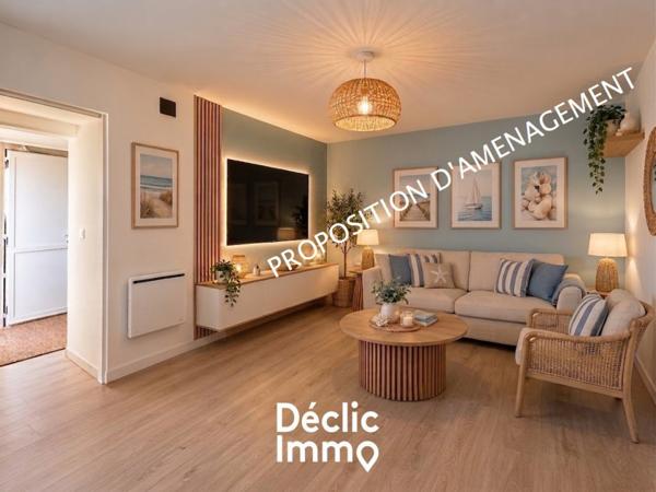 Vente maison La rochelle, 48m² 3 pièces 137 000€ avec terrasse
