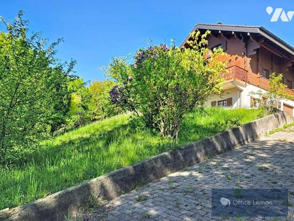 Maison familiale type 5 sur 1 295 m² avec vue exceptionnelle sur les Alpes – CROZET