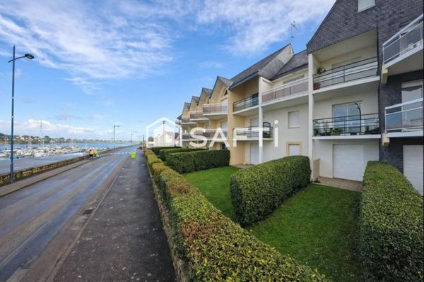 Vivre Étel au premier rang – Studio avec terrasse, jardinet et vue sur le port