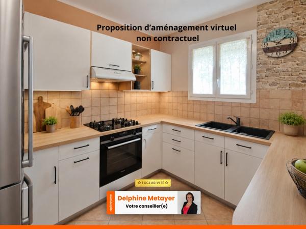 🏡 Maison à vendre en vente à terme libre – Maison plain-pied avec piscine sur terrain arboré de 1200 m²