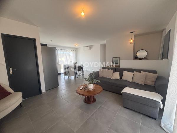 Maison de plain pied de 77.55 m² avec 2 chambres