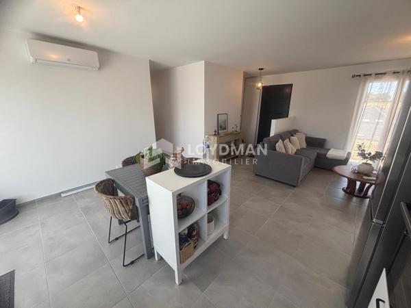 Maison de plain pied de 77.55 m² avec 2 chambres