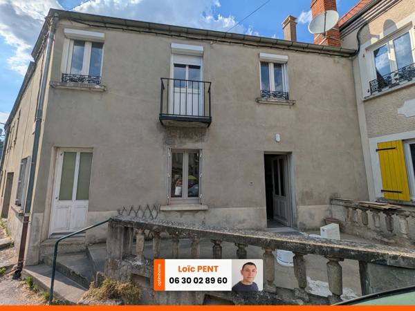Maison de village de 74m² à vendre 4 pièces ARFEUILLES (03120)