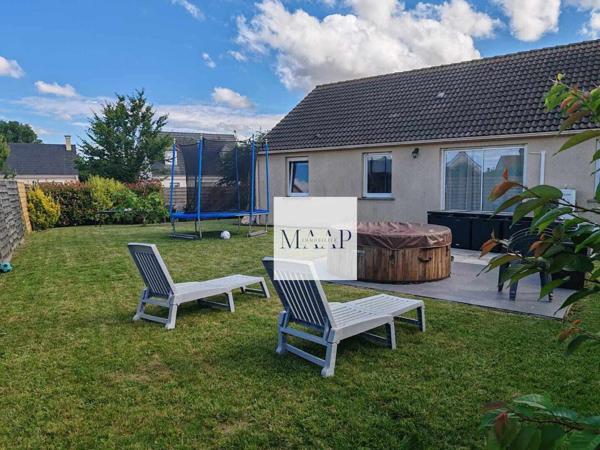 Maison de plein pied,4 chambres et garage