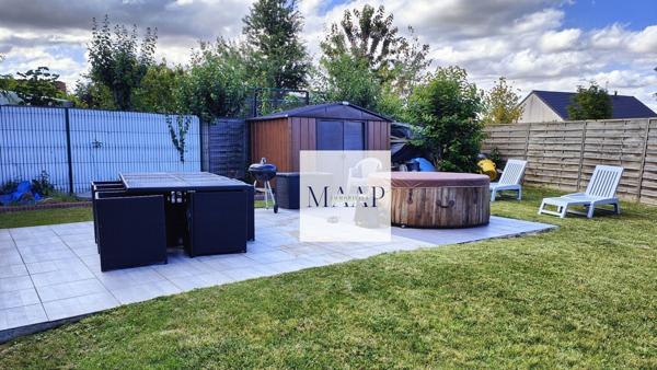 Maison de plein pied,4 chambres et garage