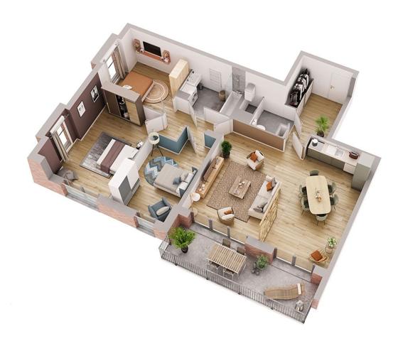 Appartement à vendre 4 pièces 89 m² Amiens