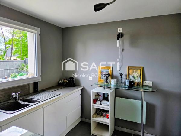 Plain pied deux chambres, garage, jardin, énergie B!!