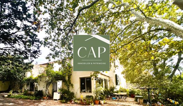 Cabriès (13480) CABRIES : Fort potentiel pour ce corps de Bastide sur une parcelle de plus de 6000 m2