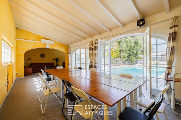 Maison de caractère et son gîte dans un écrin préservé