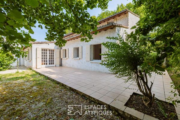 Maison de caractère et son gîte dans un écrin préservé