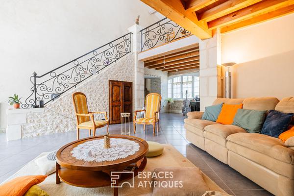 Maison de caractère et son gîte dans un écrin préservé