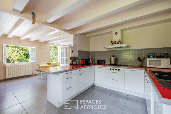 Maison de caractère et son gîte dans un écrin préservé