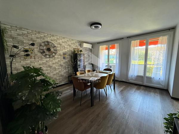 A VENDRE 13400 AUBAGNE APPARTEMENT T3/4 DE 76 M² BALCON ET CAVE 30 M²