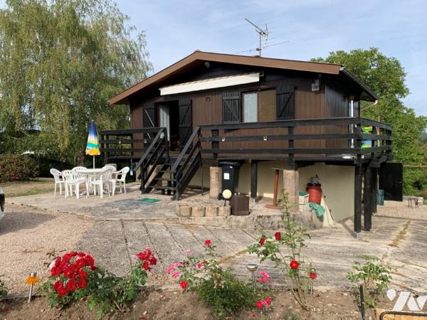 chalet avec terrain attenant