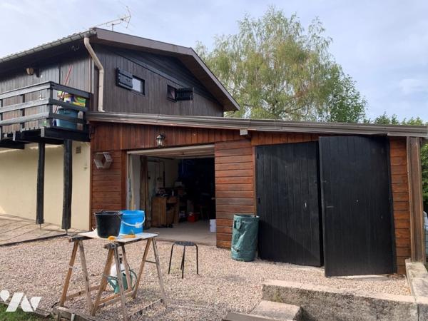 chalet avec terrain attenant
