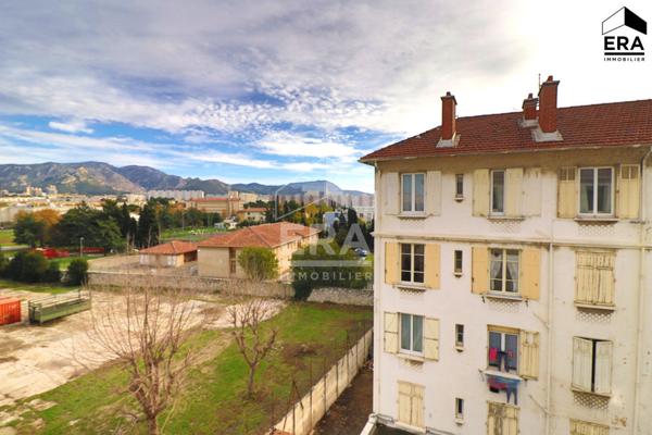 Appartement Marseille 2 pièces 36 m2 - Rabateau - CALME - LUMINEUX - DERNIER ÉTAGE