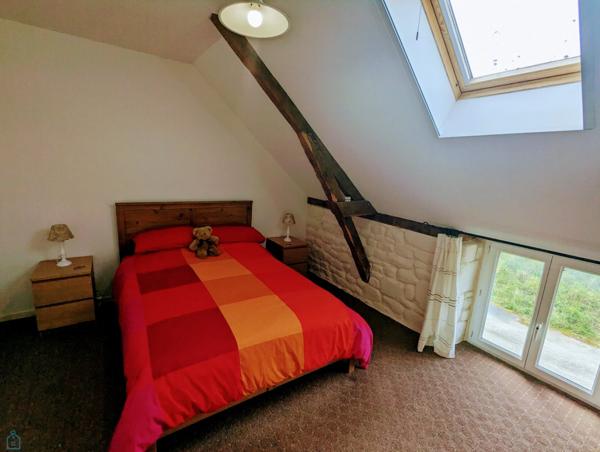 Grand longère en campagne avec terrain