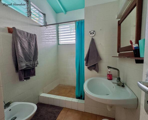 A VENDRE - PROPRIÉTÉ AVEC DEUX HABITATIONS INDÉPENDANTES AU CŒUR D’UN JARDIN TROPICAL À SAINTE-ANNE