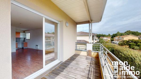Bel appartement T3 avec balcons