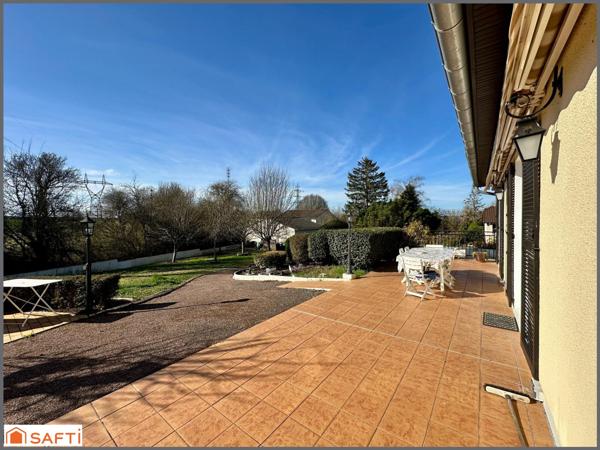 Maison de 150m2 avec 5 chambres et un sous sol total