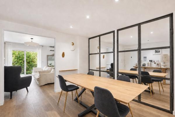 Appartement T3/4 rénové de 84.3 m2 avec cave et terrasse dans résidence sécurisée