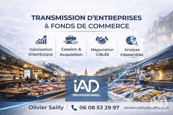 Restauration rapide à vendre 26 m² Trouville-sur-Mer