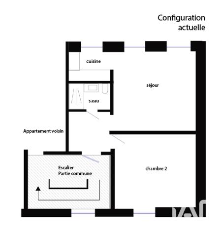Appartement à vendre 2 pièces 35,2 m² Saint-Maur-des-Fossés