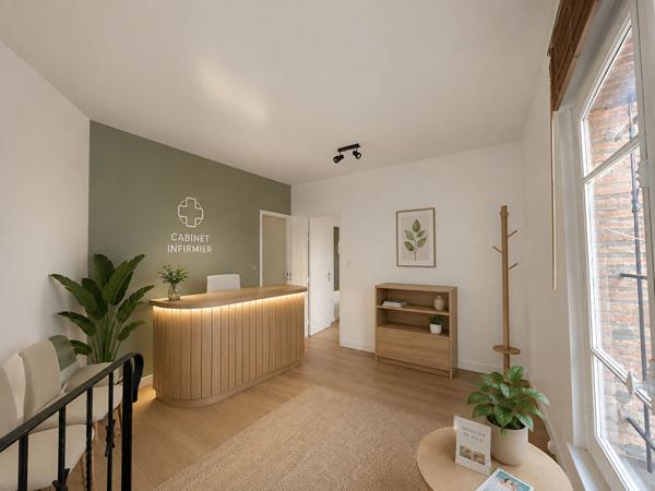 TOULOUSE - LES CHALETS -Bureaux avec forte visibilité de 55.4 m² carrez. , Toulouse
