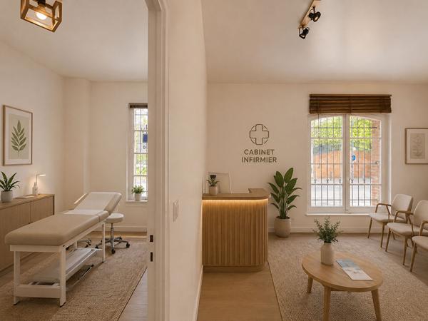 TOULOUSE - LES CHALETS -Bureaux avec forte visibilité de 55.4 m² carrez. , Toulouse