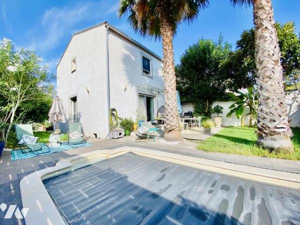 Maison T4 avec jardin piscine au calme et sans vis-à-vis