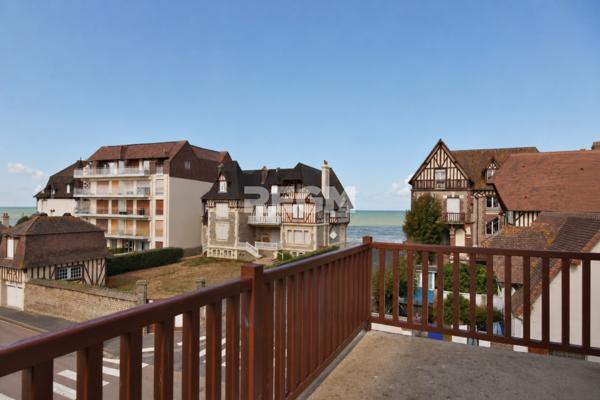CABOURG T3 vue MER : à 50m de la plage et 100m du Grand Hôtel