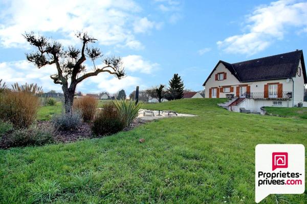 1h15 de Paris - A VENDRE SPACIEUSE MAISON 8 PIECES, SOUS-SOL, PISCINE, TERRAIN 4350  m²