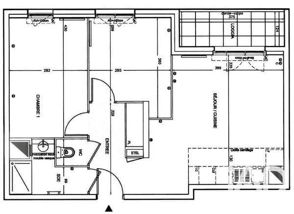 Appartement à vendre 3 pièces 53,53 m² Romainville