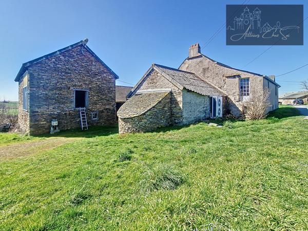 Réquista (12170) Belle Ferme avec dépendances, 3 chambres et 9,5 ha de terres attenantes à Réquista