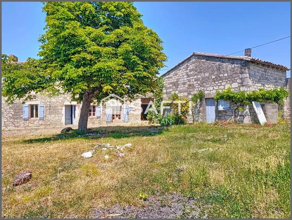 Maison en pierre à rénover avec dépendances